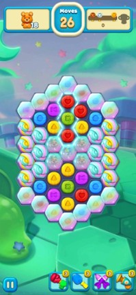 Toy Party: Match 3 Hexa Blast! Image