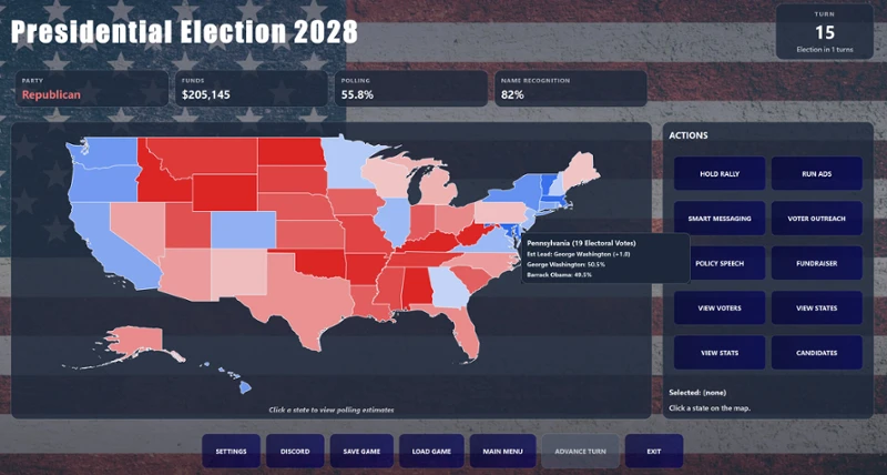 Win The Election screenshot