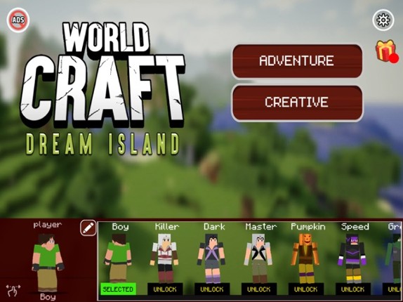 World Craft Dream Island screenshot