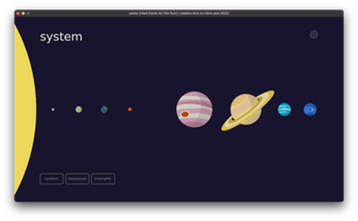 YEET EARTH AT THE SUN Image