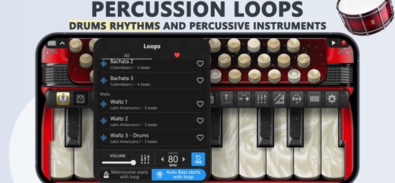Accordion Piano Cassoto screenshot