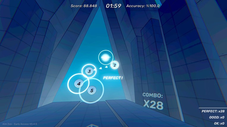 Aim Zen - Rhythmic Aim Trainer screenshot