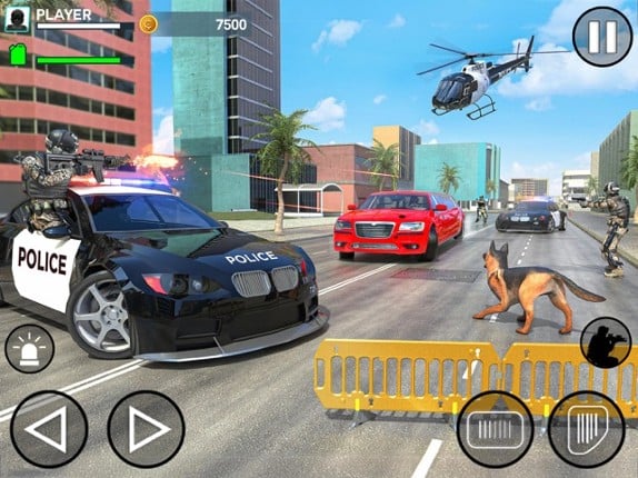 Cop Car Driving:Police Games screenshot