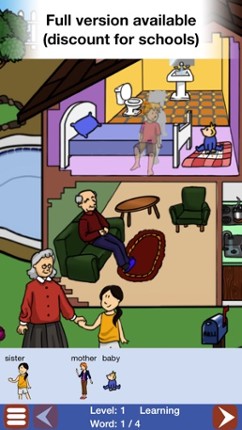 English for Kids : a Learning Story Adventure screenshot