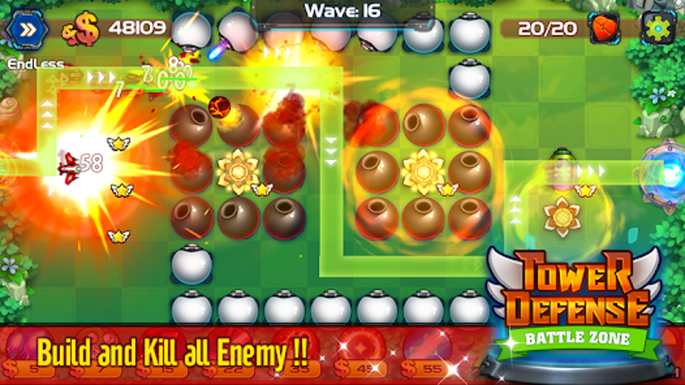 Tower Defense: Battle Zone screenshot