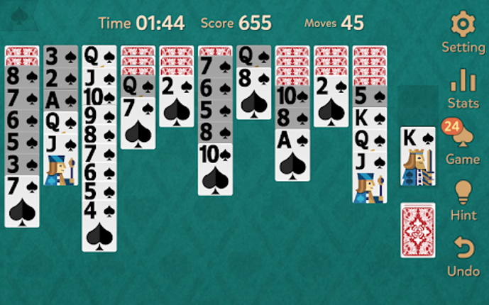Spider Solitaire: Kingdom Image