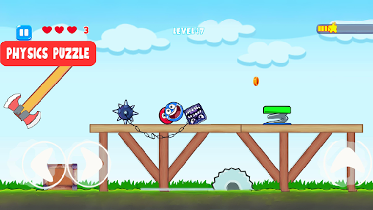 Ball V - Red Bounce Ball 5 screenshot