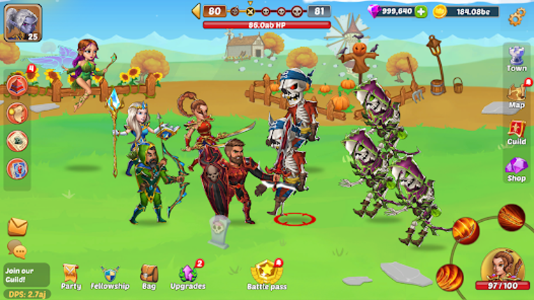 Firestone Idle RPG screenshot