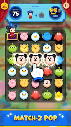 Disney Pop Town! Match 3 Games screenshot