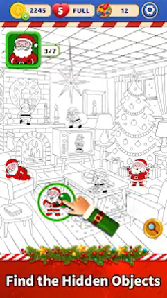 Santa Quest 3D Match Puzzle screenshot