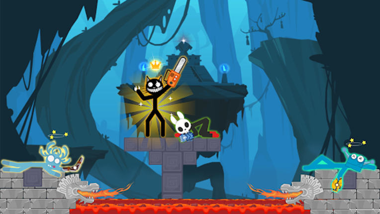 Supreme Brawl Stick Fight Game screenshot