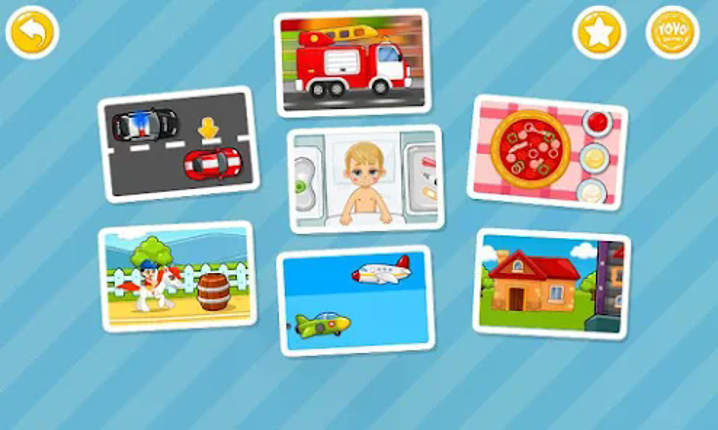 Kids Games - profession screenshot
