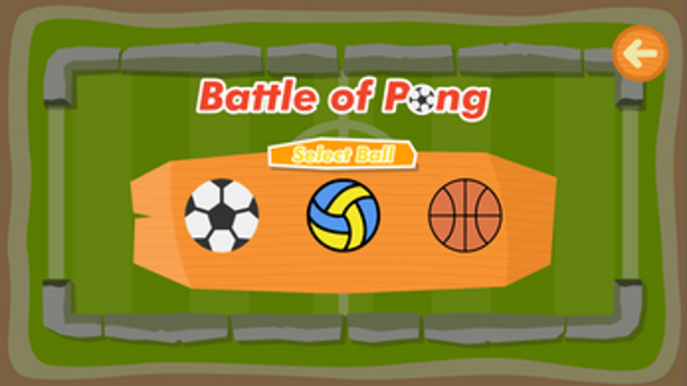 Game Pong 2D Image