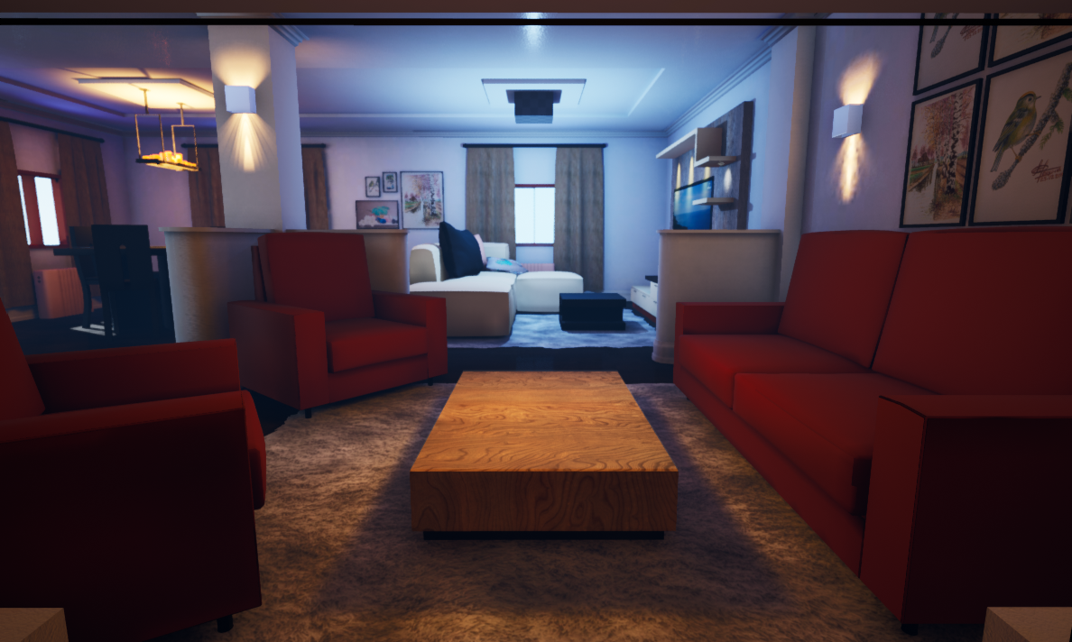 Games like Architecture: My Living Room On unreal engine 4