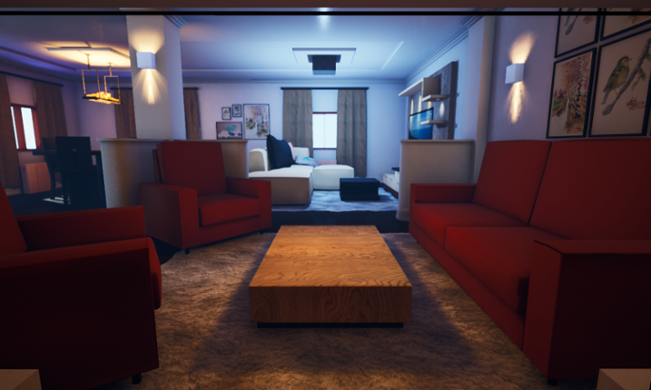 Architecture: My Living Room On unreal engine 4 Game Cover