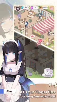 Merge Maid Cafe - Isekai Story Image