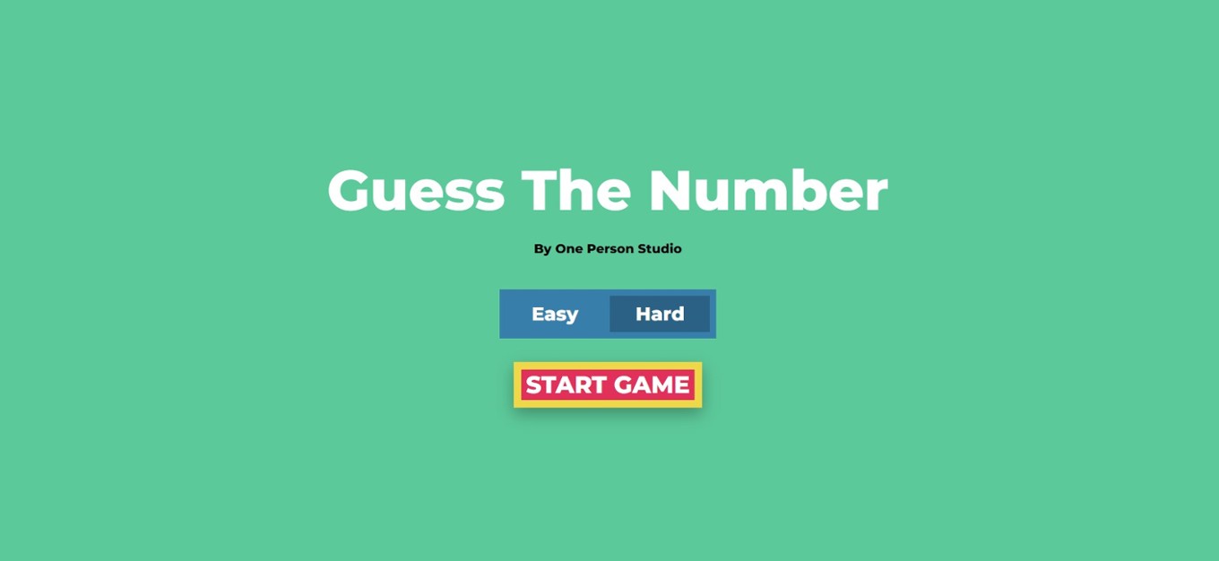 Games like GUESS THE NUMBER