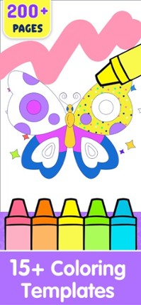 Kids Drawing &amp; Coloring Books Image