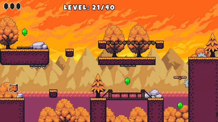 Meow and the Diamond Jump screenshot