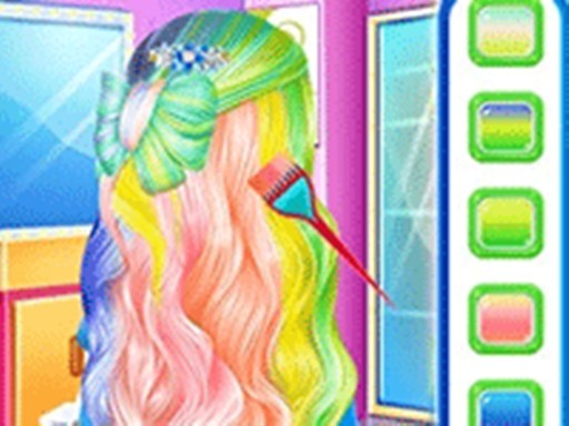 Games like Princess Fashion Rainbow Hairstyle Design