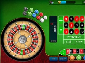 Roulette Casino - Vegas Wheel Image