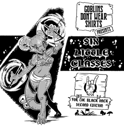 Six Little Classes for The Black Hack second edition Image