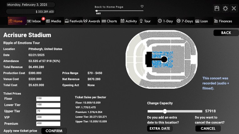 Streaming Race screenshot