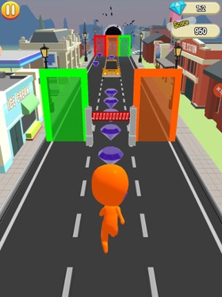 Twisty Color Runner - Road Run Image