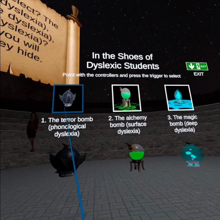 Games like VR Dyslexia: Explode the bomb. In the shoes of dyslexic students (for Meta Quest 2 & 3) [ENG-ESP-ITA]
