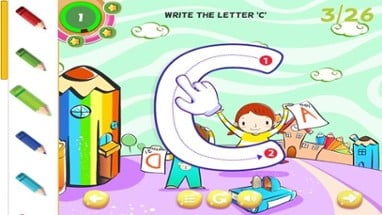 ABC Alphabet Learning Letter Writing for Kids Image