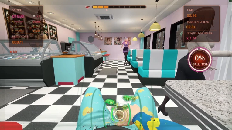Ball Scratch Simulator screenshot