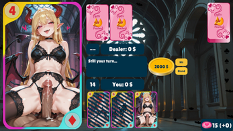 Blackjack of Desire - Succubus Edition Image