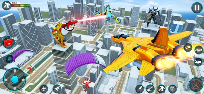 Crocodile Robot War Fighter screenshot