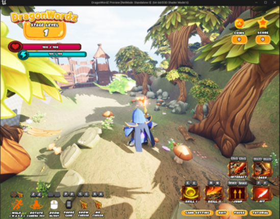 DragonWordz (UE5) screenshot