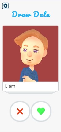 Draw Date : Doodle Love Story screenshot