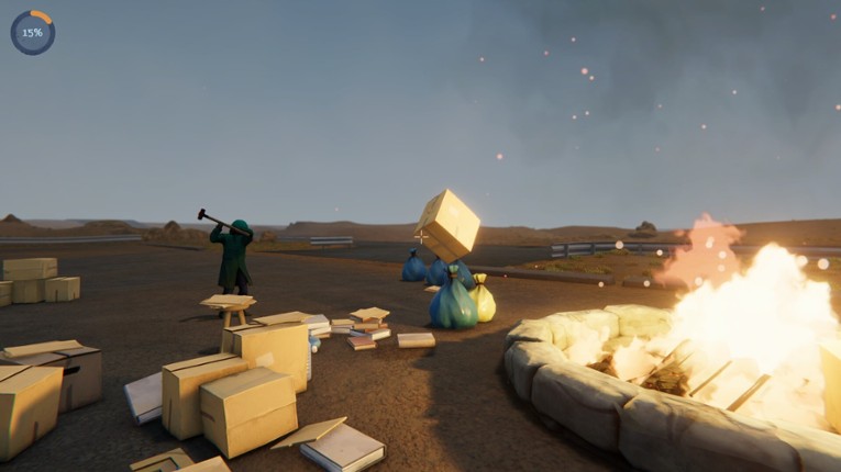 Fire Pit: Throw Things Into The Fire screenshot