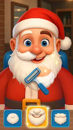 Christmas Santa Beard Shave screenshot