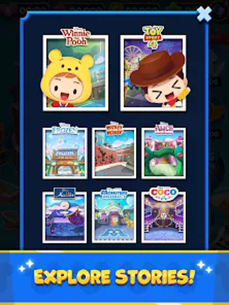 Disney Pop Town! Match 3 Games screenshot