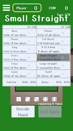 Yacht Dice Online screenshot