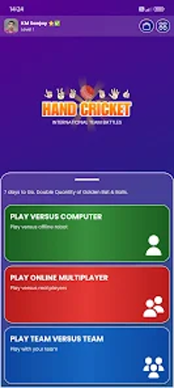 Hand Cricket - Team Battles Image