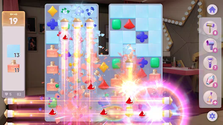 Hollywood Crush: Match3 puzzle Image