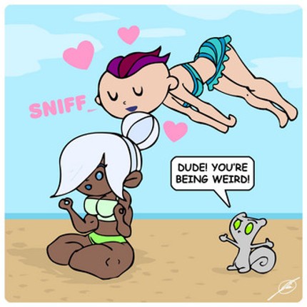 I Drew Things : A Comic Strip Collection (Expanded) (Foamy The Squirrel) screenshot