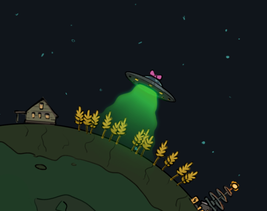 UFO and harvest Image