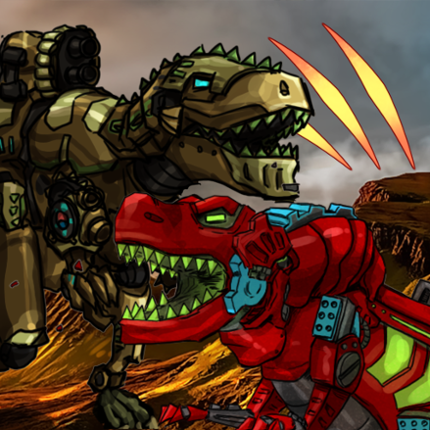 Dino Robot Battle Arena: War Image