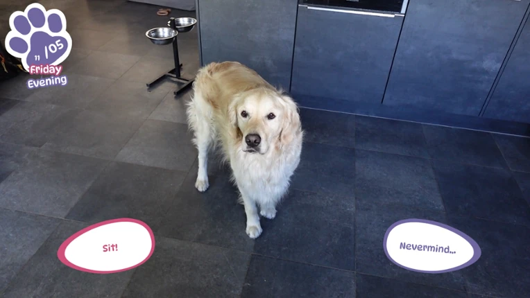 Golden Retriever Simple Life screenshot