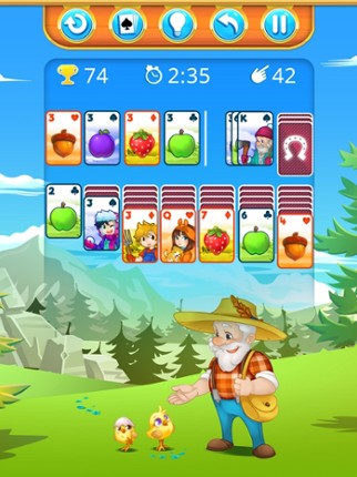 Happy Farm Solitaire screenshot