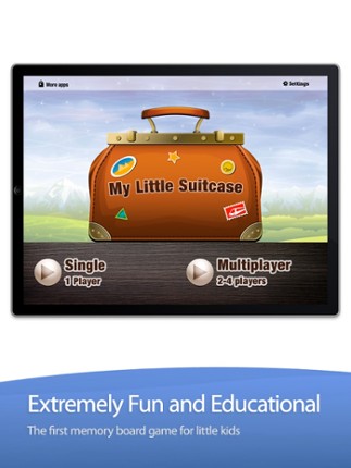 My Little Suitcase - The Memory Board Game screenshot