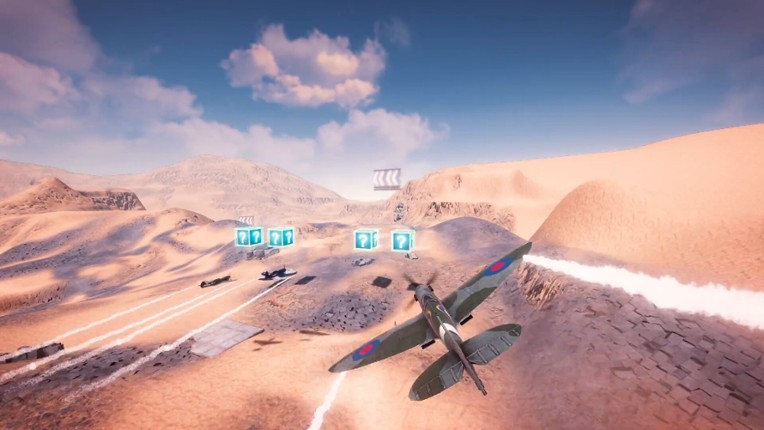 Sky Combat: WWII Warplane Races screenshot