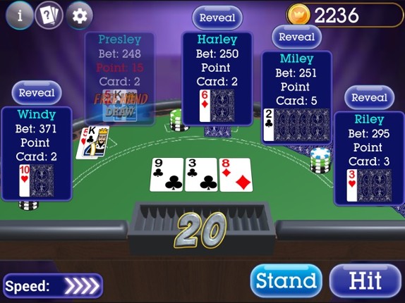 Spanish Blackjack 21 screenshot