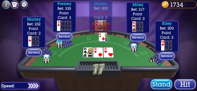 Spanish Blackjack 21 screenshot